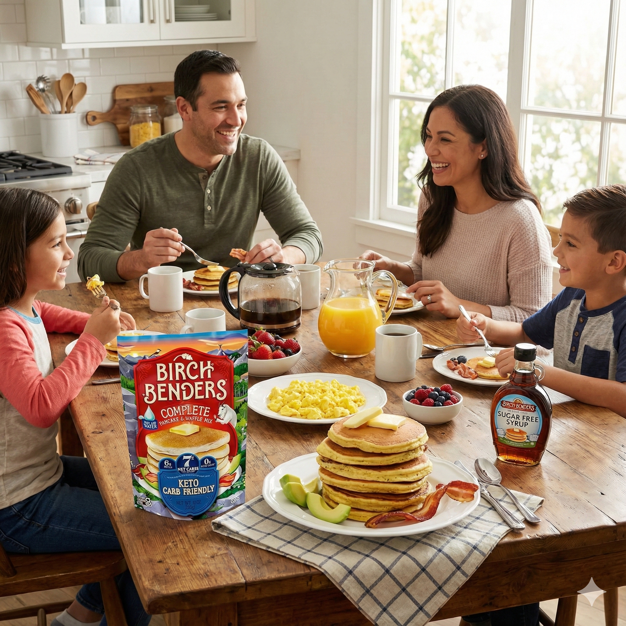 Big Bacon Pancakes