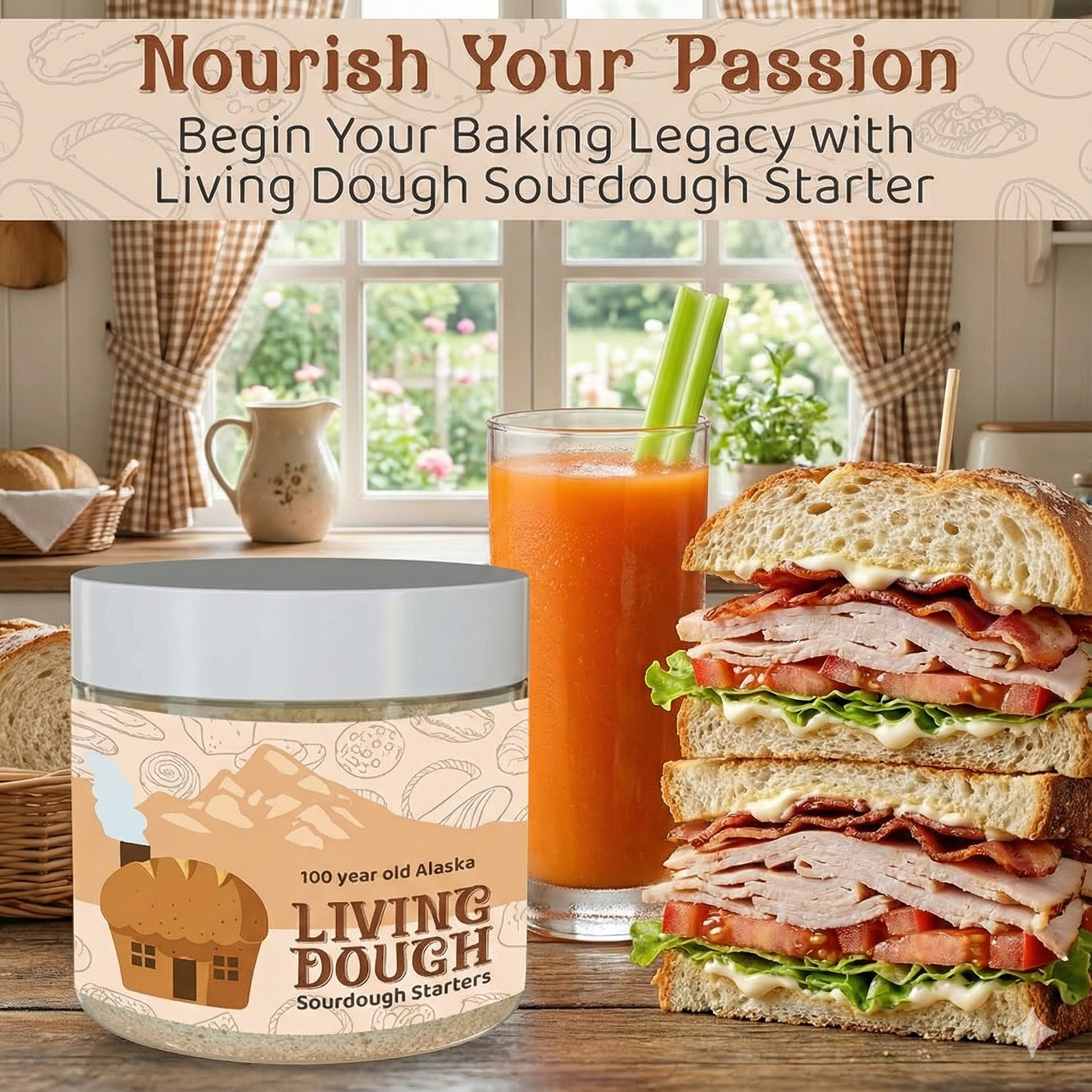 Living Dough Keto Sourdough Starter