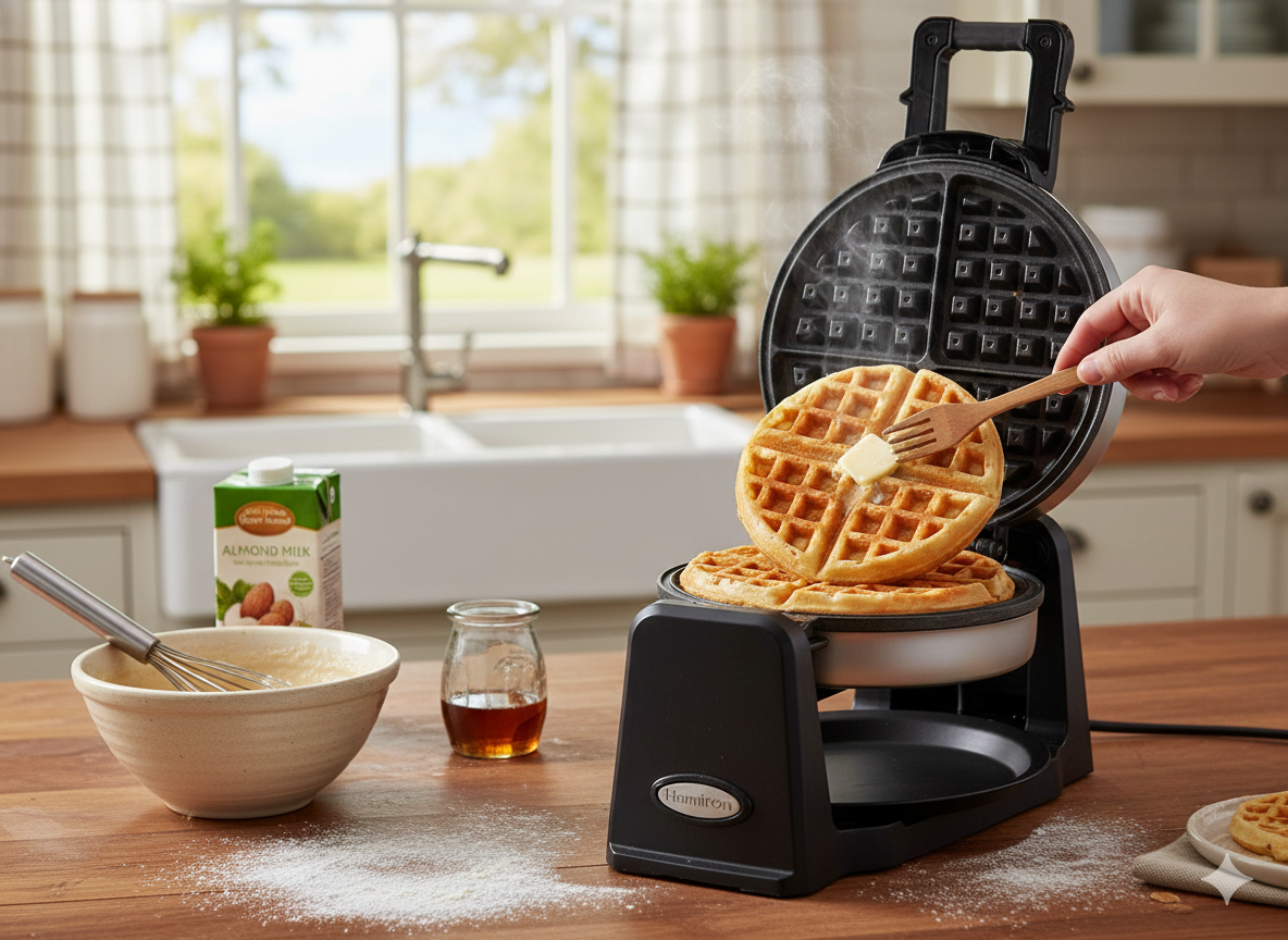 Chefman Rotating Belgian Waffle Maker